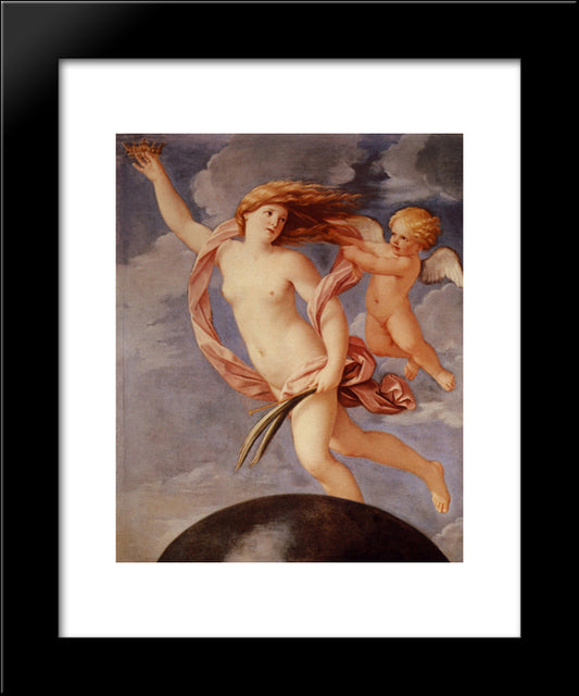 Fortune 20x24 Black Modern Wood Framed Art Print Poster by Reni, Guido