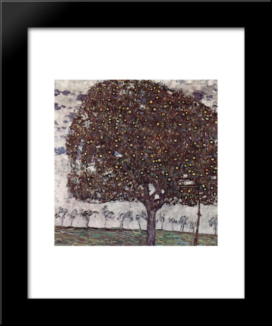 Apple Tree Ii 20x24 Black Modern Wood Framed Art Print Poster by Klimt, Gustav