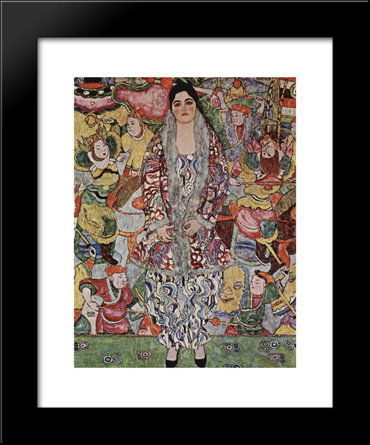 Fredericke Maria Beer 20x24 Black Modern Wood Framed Art Print Poster by Klimt, Gustav