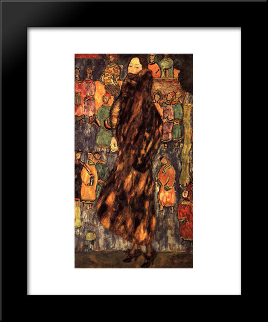 Not Detected 20x24 Black Modern Wood Framed Art Print Poster by Klimt, Gustav