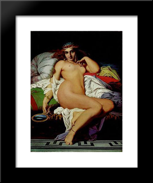 Phryne 20x24 Black Modern Wood Framed Art Print Poster by Boulanger, Gustave