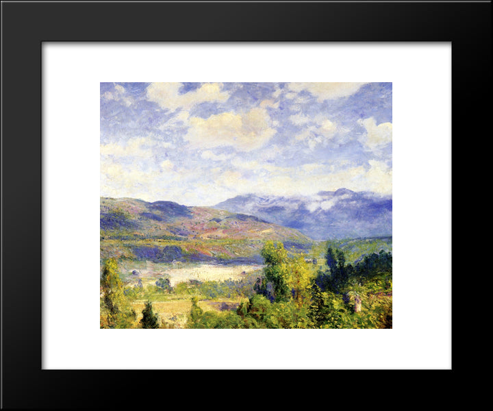 Arroyo Seco 20x24 Black Modern Wood Framed Art Print Poster by Rose, Guy