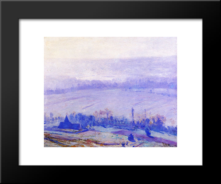 August Noon 20x24 Black Modern Wood Framed Art Print Poster by Rose, Guy