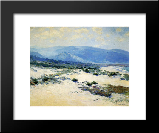 Carmel Shore 20x24 Black Modern Wood Framed Art Print Poster by Rose, Guy