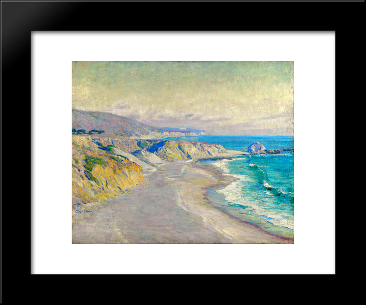 Laguna Beach 20x24 Black Modern Wood Framed Art Print Poster by Rose, Guy