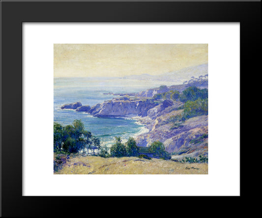 Laguna Coast 20x24 Black Modern Wood Framed Art Print Poster by Rose, Guy