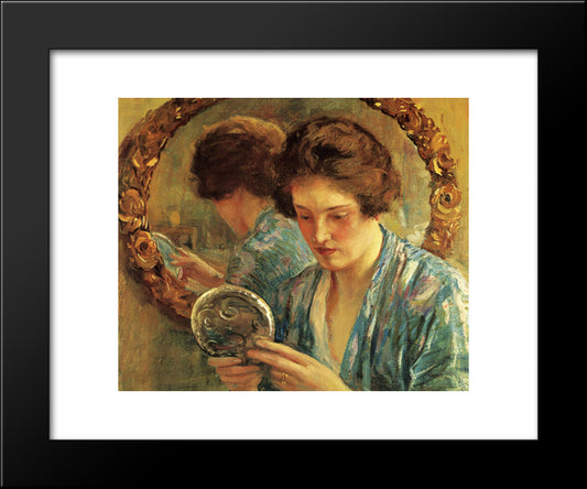 Marion 20x24 Black Modern Wood Framed Art Print Poster by Rose, Guy