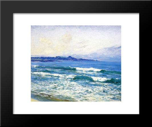 Mission Point 20x24 Black Modern Wood Framed Art Print Poster by Rose, Guy