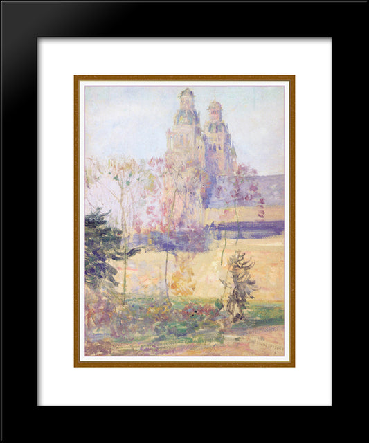 Study For 'The Cathedral Tours' 20x24 Black Modern Wood Framed Art Print Poster by Rose, Guy