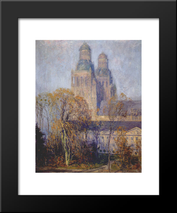 The Cathedral 20x24 Black Modern Wood Framed Art Print Poster by Rose, Guy
