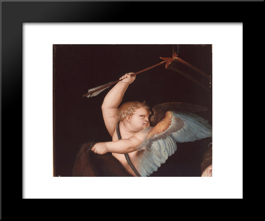 Amur 20x24 Black Modern Wood Framed Art Print Poster by Baldung, Hans