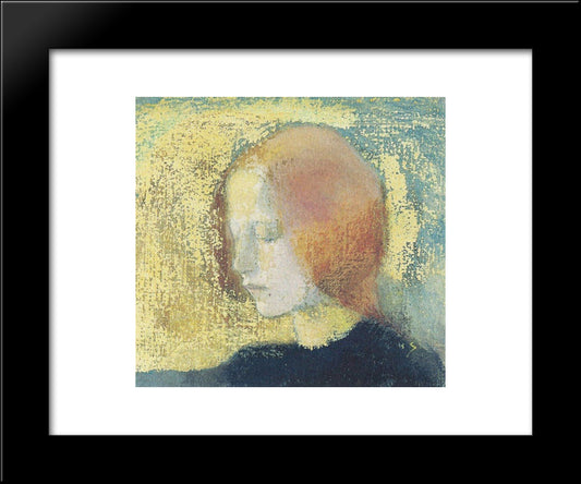 Katkelma 20x24 Black Modern Wood Framed Art Print Poster by Schjerfbeck, Helene