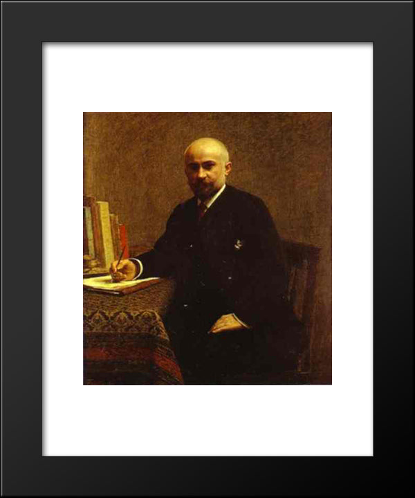 Adolphe Jullien 20x24 Black Modern Wood Framed Art Print Poster by Fantin Latour, Henri