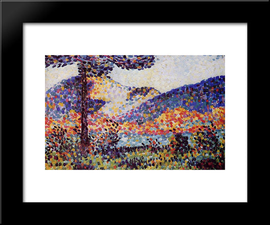 Landscape 20x24 Black Modern Wood Framed Art Print Poster by Cross, Henri Edmond