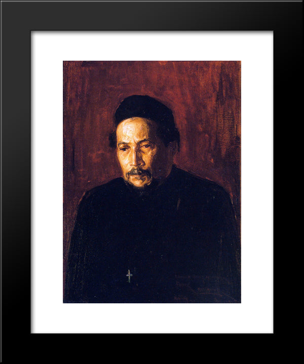 Bishop Benjamin Tucker Tanner 20x24 Black Modern Wood Framed Art Print Poster by Tanner, Henry Ossawa