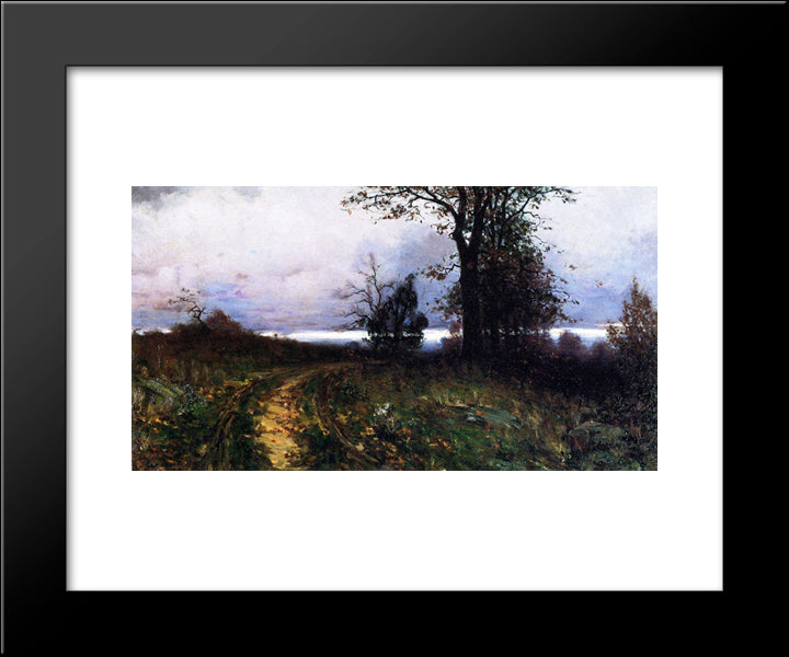 Georgia Landscape 20x24 Black Modern Wood Framed Art Print Poster by Tanner, Henry Ossawa