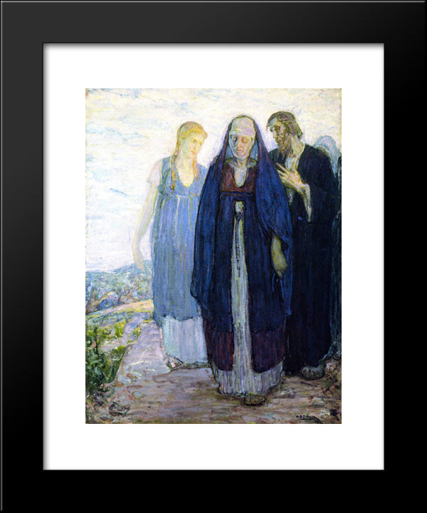 Return Of The Holy Women 20x24 Black Modern Wood Framed Art Print Poster by Tanner, Henry Ossawa