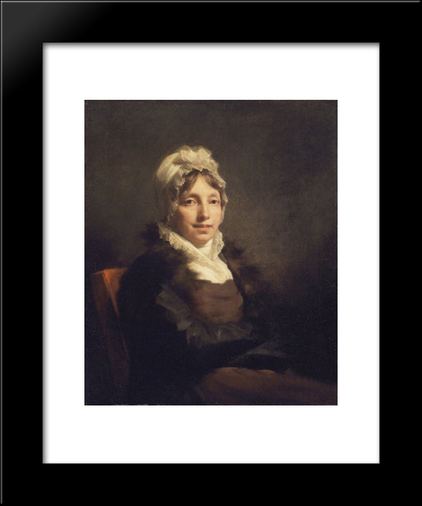 Ann Fraser, Mrs. Alexander Fraser Tytler 20x24 Black Modern Wood Framed Art Print Poster by Raeburn, Henry