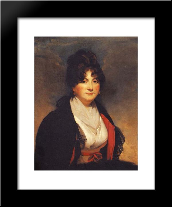 Catherine Vorontsova 20x24 Black Modern Wood Framed Art Print Poster by Raeburn, Henry