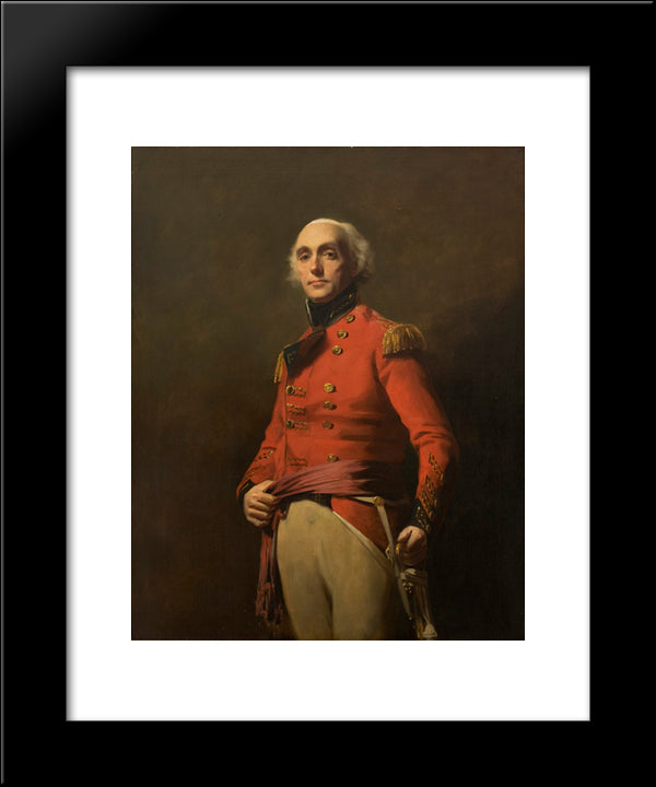 General Sir William Maxwell 20x24 Black Modern Wood Framed Art Print Poster by Raeburn, Henry