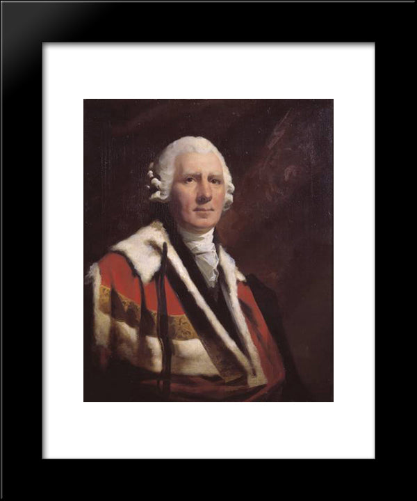 Henry Dundas, 1St Viscount Melville 20x24 Black Modern Wood Framed Art Print Poster by Raeburn, Henry