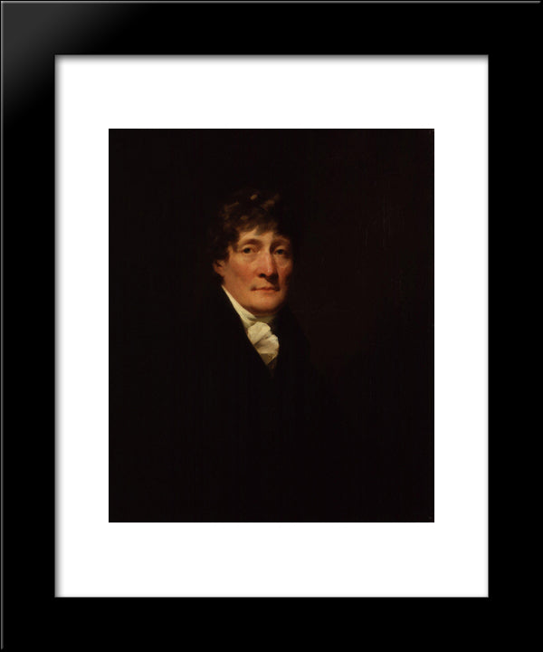 Henry Mackenzie 20x24 Black Modern Wood Framed Art Print Poster by Raeburn, Henry