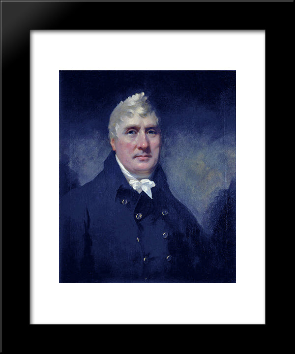 John Rennie 20x24 Black Modern Wood Framed Art Print Poster by Raeburn, Henry