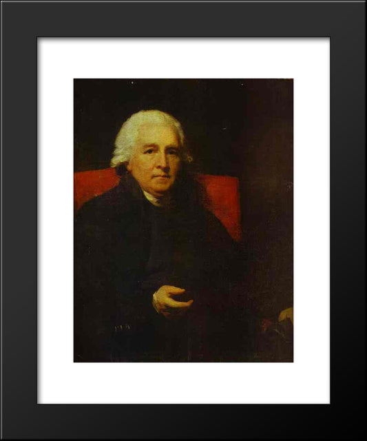 Portrait Of Lucius O'Beirne, Bishop Of Meath 20x24 Black Modern Wood Framed Art Print Poster by Raeburn, Henry
