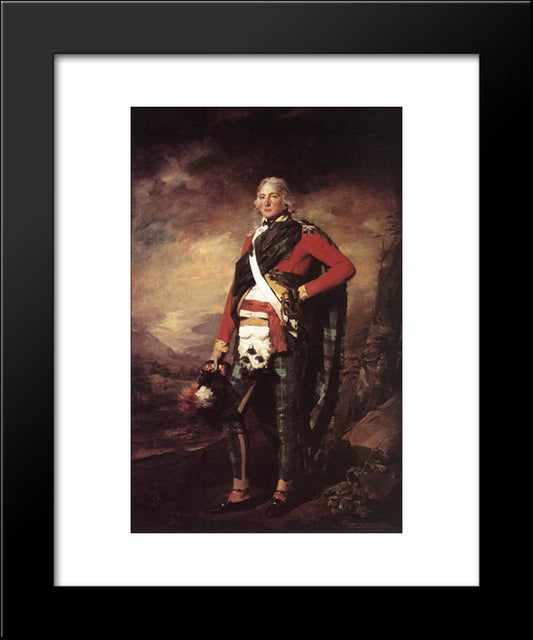 Sir John Sinclair 20x24 Black Modern Wood Framed Art Print Poster by Raeburn, Henry