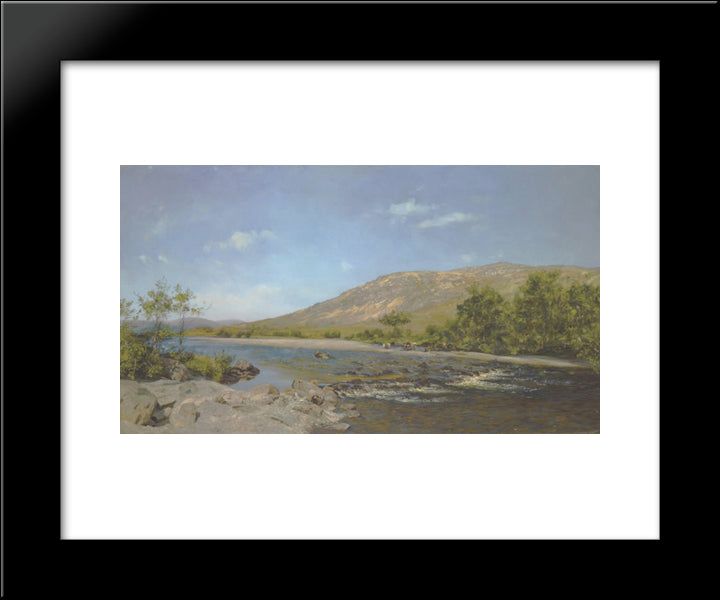 Untitled 20x24 Black Modern Wood Framed Art Print Poster by Davis, Henry William Banks