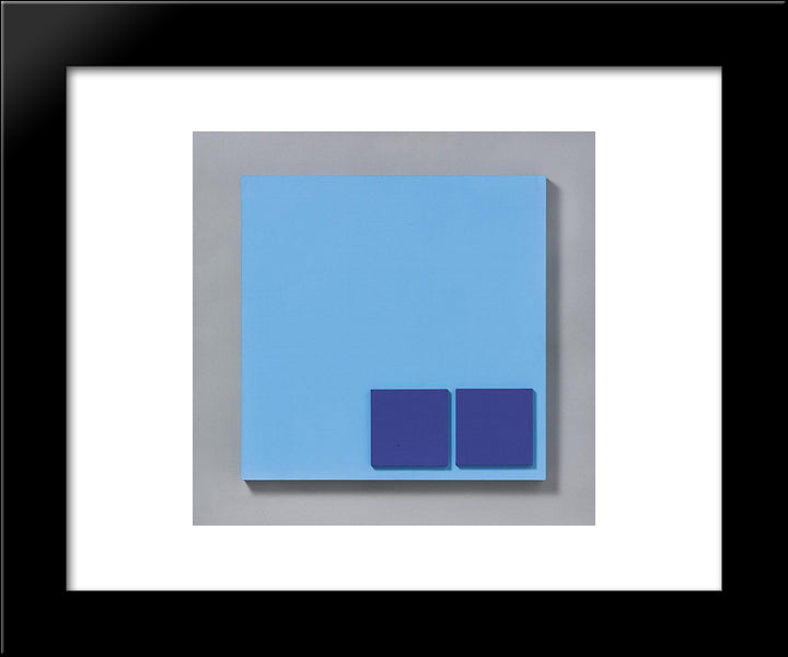 28856 20x24 Black Modern Wood Framed Art Print Poster by Stazewski, Henryk