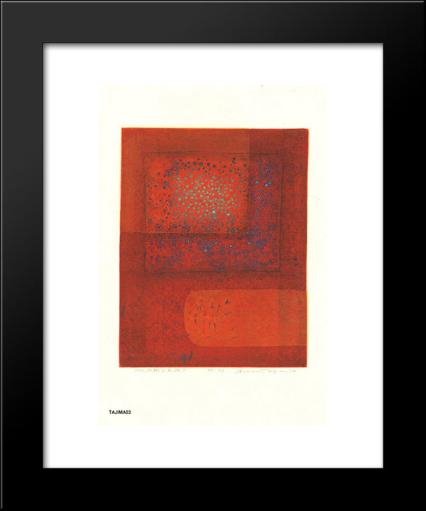 Nontitle 2 20x24 Black Modern Wood Framed Art Print Poster by Tajima, Hiroyuki