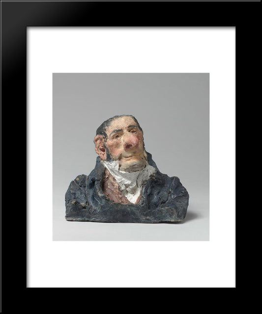 Count Antoine-Maurice-Apollinaire D'Argout (1782-1858), Minister And Peer Of France 20x24 Black Modern Wood Framed Art Print Poster by Daumier, Honore