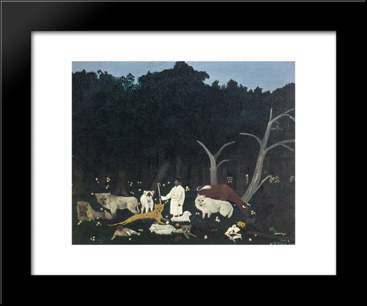 Holy Mountain I 20x24 Black Modern Wood Framed Art Print Poster by Pippin, Horace