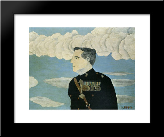 Major-General Smedley D. Butler 20x24 Black Modern Wood Framed Art Print Poster by Pippin, Horace