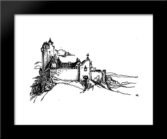 Otto Of The Silver Hand 2 20x24 Black Modern Wood Framed Art Print Poster by Pyle, Howard