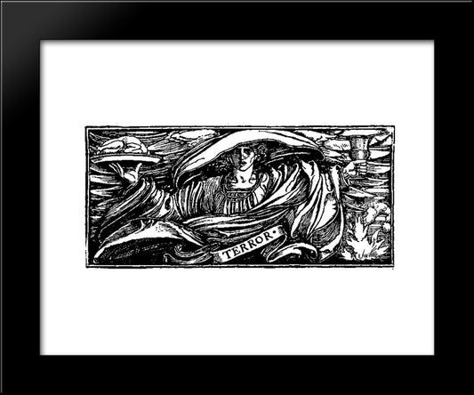 Otto Of The Silver Hand 28 20x24 Black Modern Wood Framed Art Print Poster by Pyle, Howard