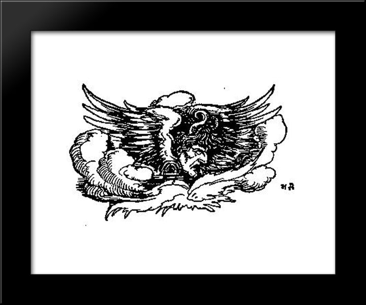 Otto Of The Silver Hand 32 20x24 Black Modern Wood Framed Art Print Poster by Pyle, Howard