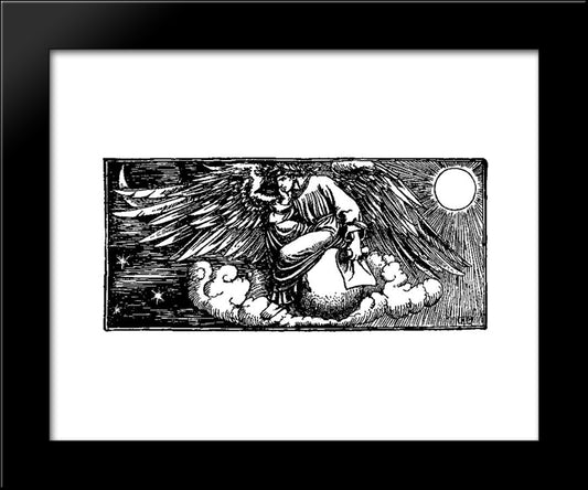 Otto Of The Silver Hand 43 20x24 Black Modern Wood Framed Art Print Poster by Pyle, Howard