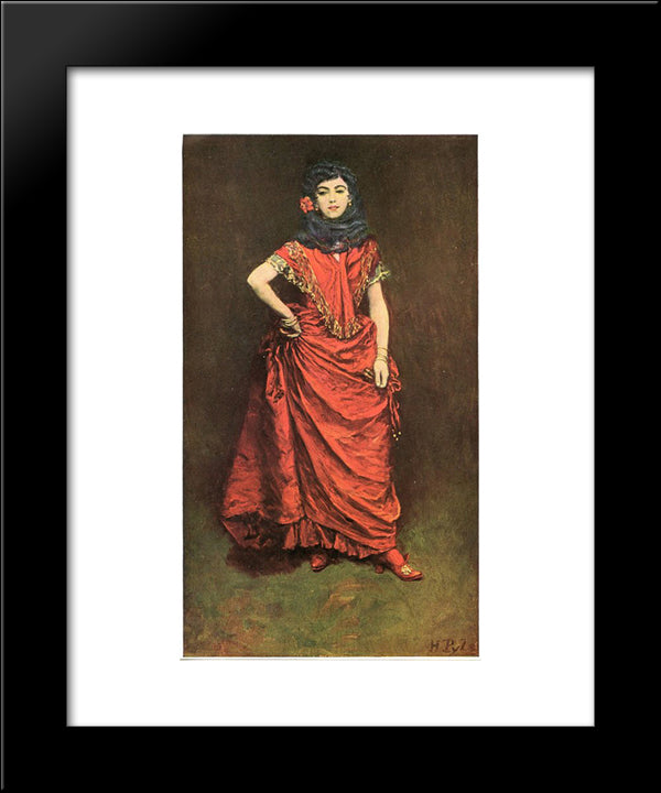 Untitled 20x24 Black Modern Wood Framed Art Print Poster by Pyle, Howard