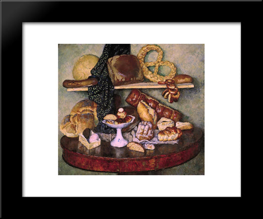 Moscow Food 20x24 Black Modern Wood Framed Art Print Poster by Mashkov, Ilya