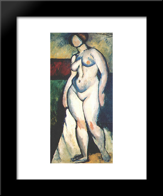 Nude 20x24 Black Modern Wood Framed Art Print Poster by Mashkov, Ilya