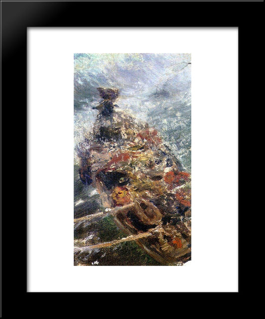 Black Sea Outlaws 20x24 Black Modern Wood Framed Art Print Poster by Repin, Ilya