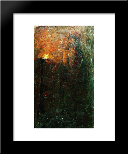 Ecce Homo 20x24 Black Modern Wood Framed Art Print Poster by Repin, Ilya