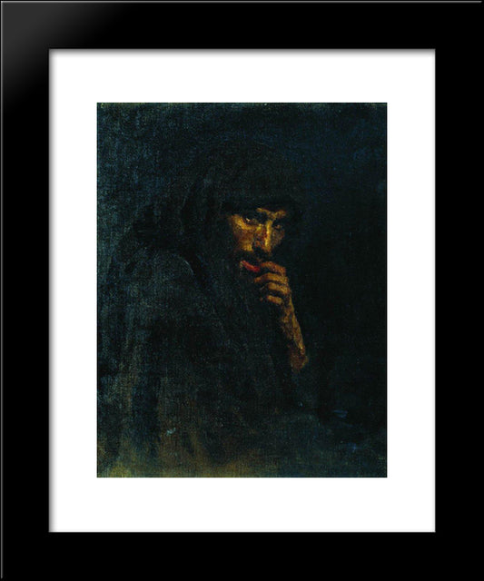 Judas 20x24 Black Modern Wood Framed Art Print Poster by Repin, Ilya