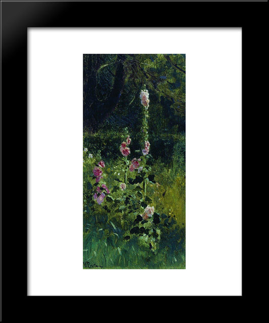 Mallow 20x24 Black Modern Wood Framed Art Print Poster by Repin, Ilya