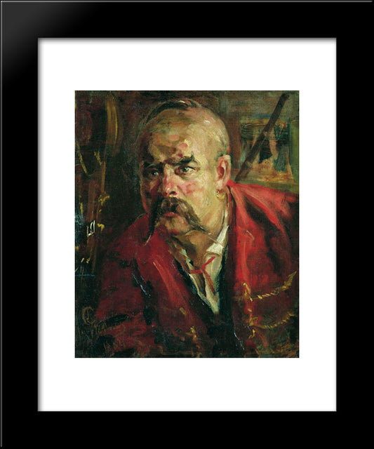 Zaporozhets 20x24 Black Modern Wood Framed Art Print Poster by Repin, Ilya