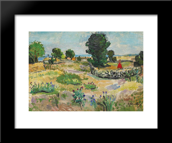 On The Coast 20x24 Black Modern Wood Framed Art Print Poster by Tuculescu, Ion