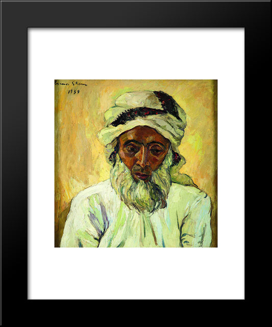 Arab 20x24 Black Modern Wood Framed Art Print Poster by Stern, Irma