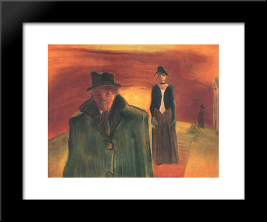 Separated 20x24 Black Modern Wood Framed Art Print Poster by Farkas, Istvan